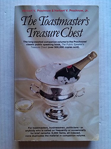 Stock image for The Toastmaster's Treasure Chest for sale by WorldofBooks