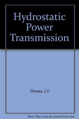 9780854610808: Hydrostatic power transmission