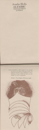 Imagen de archivo de Alembic a la venta por Isaiah Thomas Books & Prints, Inc.