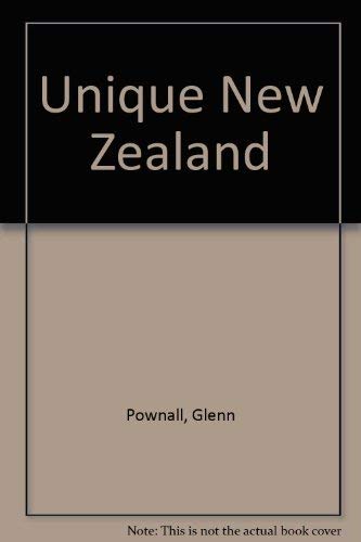 Stock image for Unique New Zealand for sale by gigabooks