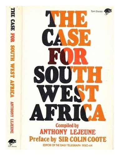 Beispielbild fr The case for South West Africa; zum Verkauf von Wonder Book