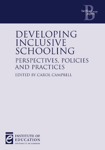 Beispielbild fr Developing Inclusive Schooling: Perspectives, policies and practices (Bedford Way Papers) zum Verkauf von WorldofBooks