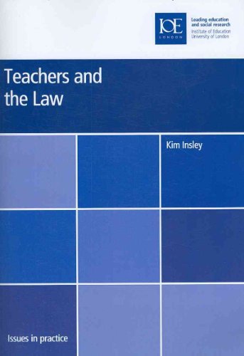 Imagen de archivo de Teachers and the Law a la venta por Better World Books