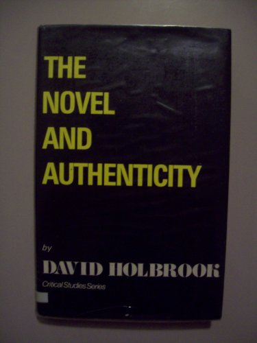 9780854781560: The Novel and Authenticity