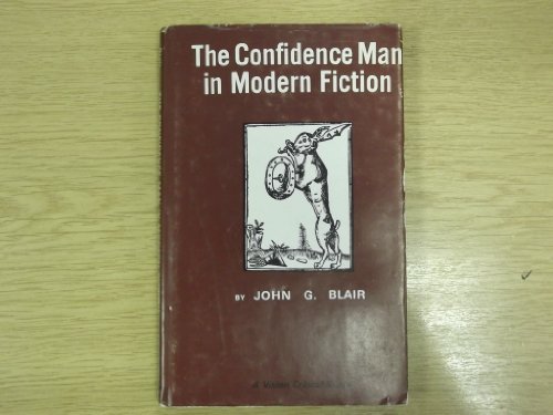 Stock image for The Confidence Man in Modern Fiction for sale by Bayside Books