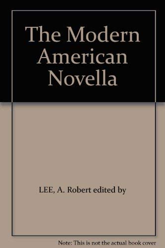 9780854781966: The Modern American Novella (Critical Studies)