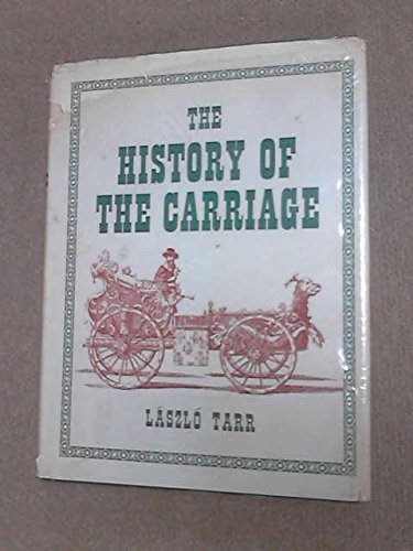 9780854782918: History of the Carriage