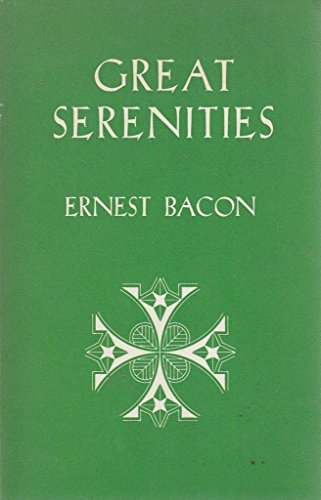 Imagen de archivo de Great Serenities a la venta por Stephen White Books