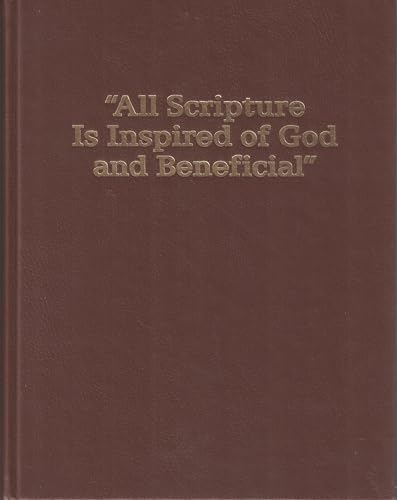 Stock image for All Scripture is Inspired of God and Beneficial for sale by Reliant Bookstore