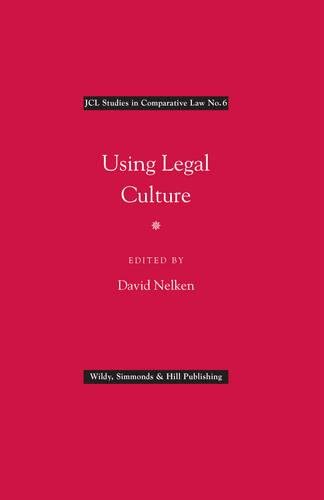 9780854901180: Using Legal Culture