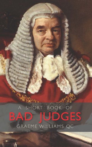 Beispielbild fr A Short Book of Bad Judges zum Verkauf von Buchpark