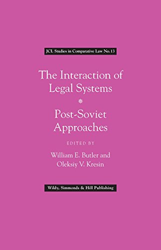 9780854901616: The Interaction of Legal Systems: Post-Soviet Approaches: 13 (JCL Studies in Comparative Law)