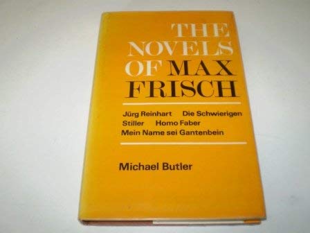 9780854960590: Novels of Max Frisch