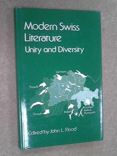 Stock image for Modern Swiss Literature: Unity and Diversity - A Symposium for sale by Clevedon Community Bookshop Co-operative