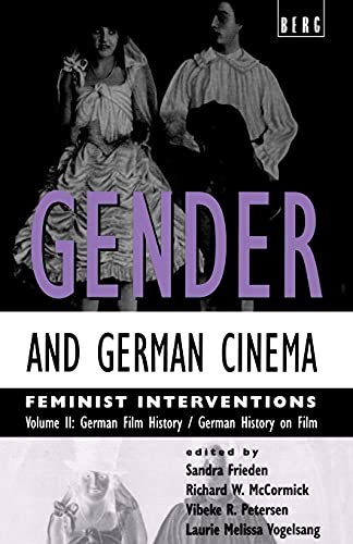 Beispielbild fr Gender and German Cinema - Vol II: Feminist Interventions: v. 2 (Gender and German Cinema: Feminist Interventions) zum Verkauf von WorldofBooks