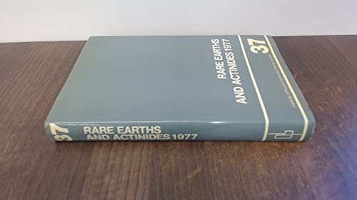 Stock image for Rare Earths and Actinides 1977 for sale by Sleepy Hollow Books