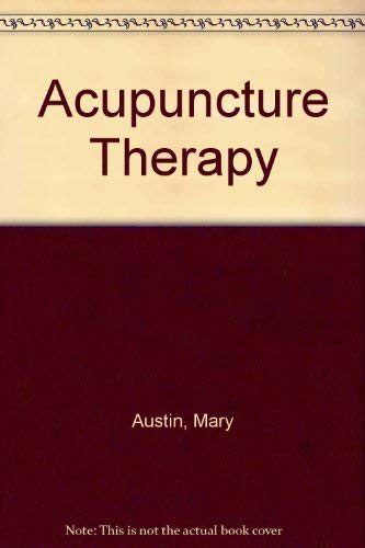 Beispielbild fr Acupuncture Therapy zum Verkauf von WorldofBooks