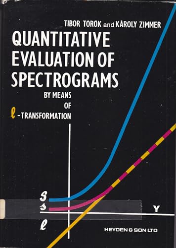 Stock image for Quantitative Evaluation of Spectrograms by Means of l-Transformation for sale by Zubal-Books, Since 1961