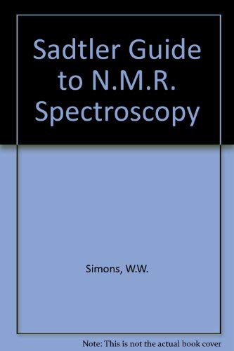 Stock image for The Sadtler Guide to NMR Spectroscopy for sale by Tiber Books