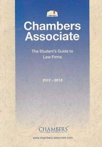 Beispielbild fr Chambers Associate The Students Guide To Law Firms 2017-2018(Paperback) zum Verkauf von Better World Books