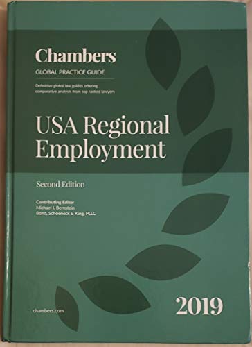 Stock image for Chambers Global Practice Guide: USA Regional Employment (second edition) for sale by TEXTBOOKNOOK