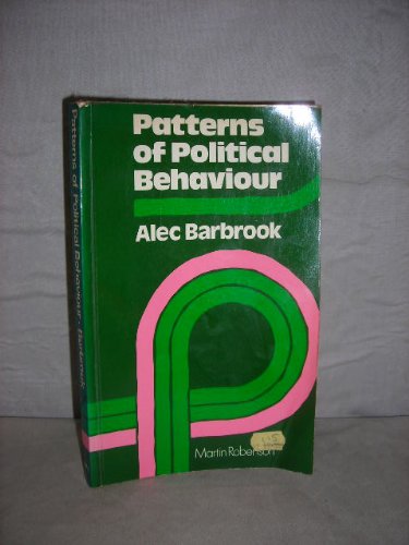 Beispielbild fr Patterns of Political Behaviour zum Verkauf von HALCYON BOOKS