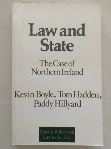 Beispielbild fr Law and State: Case of Northern Ireland zum Verkauf von medimops