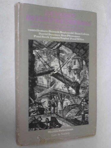 Imagen de archivo de Deviant Interpretations: Problems in Criminological Theory (Law in Society) a la venta por Mispah books