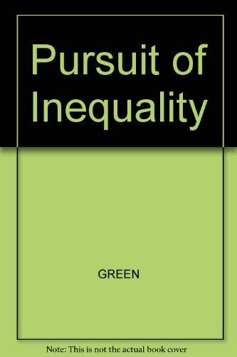 9780855204464: Pursuit of Inequality