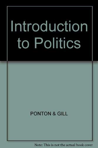 Stock image for Introduction to Politics for sale by Simply Read Books