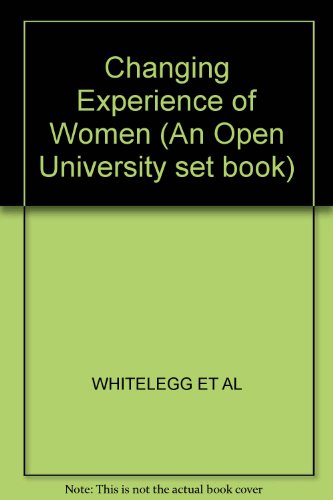 Beispielbild fr The Changing Experience Of Women zum Verkauf von WorldofBooks