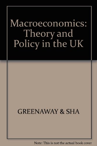 9780855205348: Macroeconomics: Theory and Policy in the UK