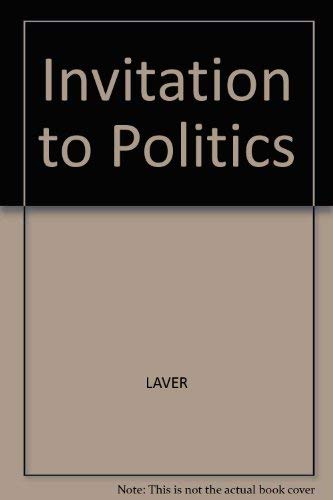 9780855205737: Invitation to Politics