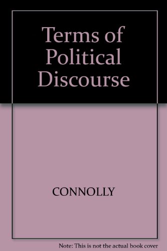 The terms of political discourse (9780855206000) by William E. Connolly