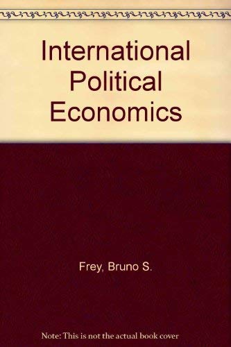 9780855207489: International Political Economics