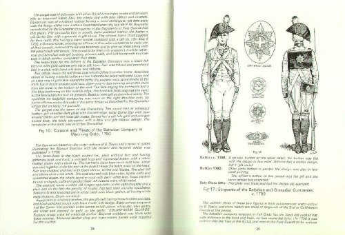 Coldstream guards - dress and appointments, 1658-1972