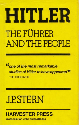 9780855270094: Hitler: The Fuhrer and the People