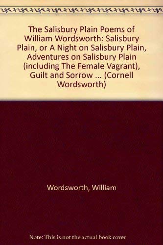 Stock image for The Salisbury Plain Poems of William Wordsworth for sale by Better World Books Ltd