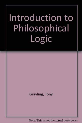 9780855275143: Introduction to Philosophical Logic
