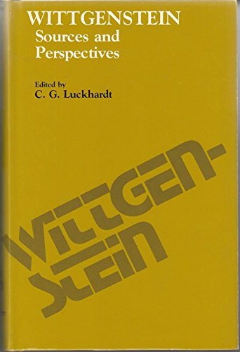 Wittgenstein: Sources and Perspectives (9780855275921) by Luckhardt, C.G. (Ed.)