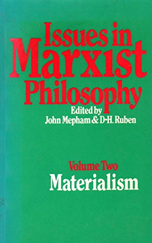 Beispielbild fr Issues in Marxist Philosophy zum Verkauf von Better World Books
