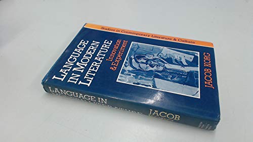 Beispielbild fr Language In Modern Literature zum Verkauf von Books From California
