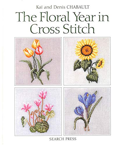 9780855329495: Floral Year in Cross Stitch