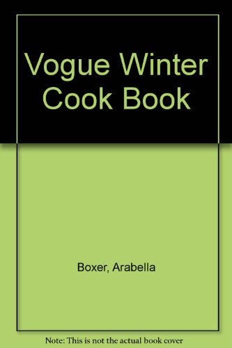 Stock image for Vogue Winter Cook Book for sale by Wonder Book