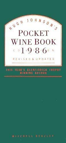 Imagen de archivo de Hugh Johnsons Pocket Wine Book a la venta por Reuseabook