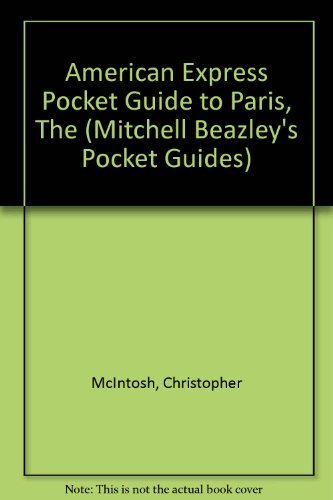 9780855337414: American Express Pocket Guide to Paris, The