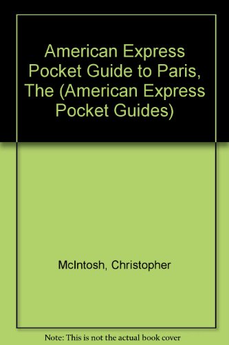 9780855338749: The American Express Pocket Guide to Paris