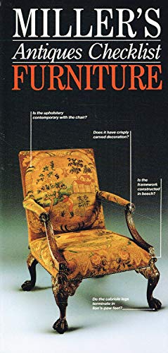 9780855338893: Miller's Antique Checklist: Furniture