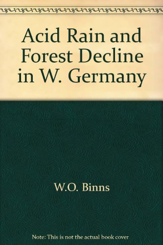 Stock image for Acid Rain and Forest Decline in W. Germany Forestry Commission Research & Development Paper 131 for sale by Victoria Bookshop