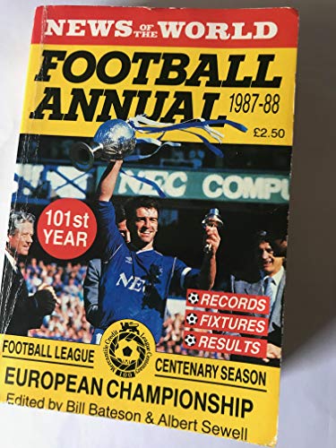 Imagen de archivo de News of the World Football Annual 1987/88 a la venta por Matheson Sports International Limited